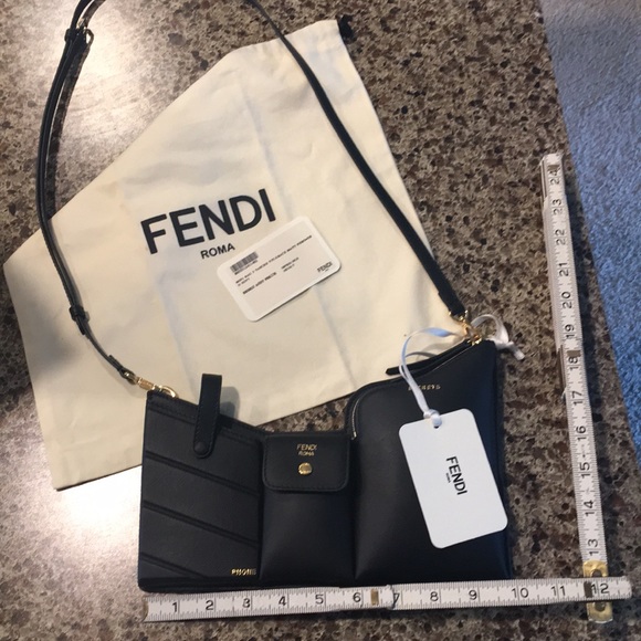Sold NWT Fendi 3 pocket Bag - Picture 7 of 8